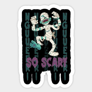 so scary Sticker